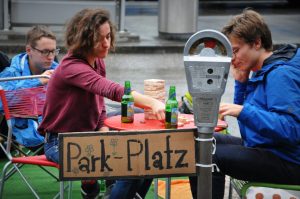 Parking Day in Zürich.