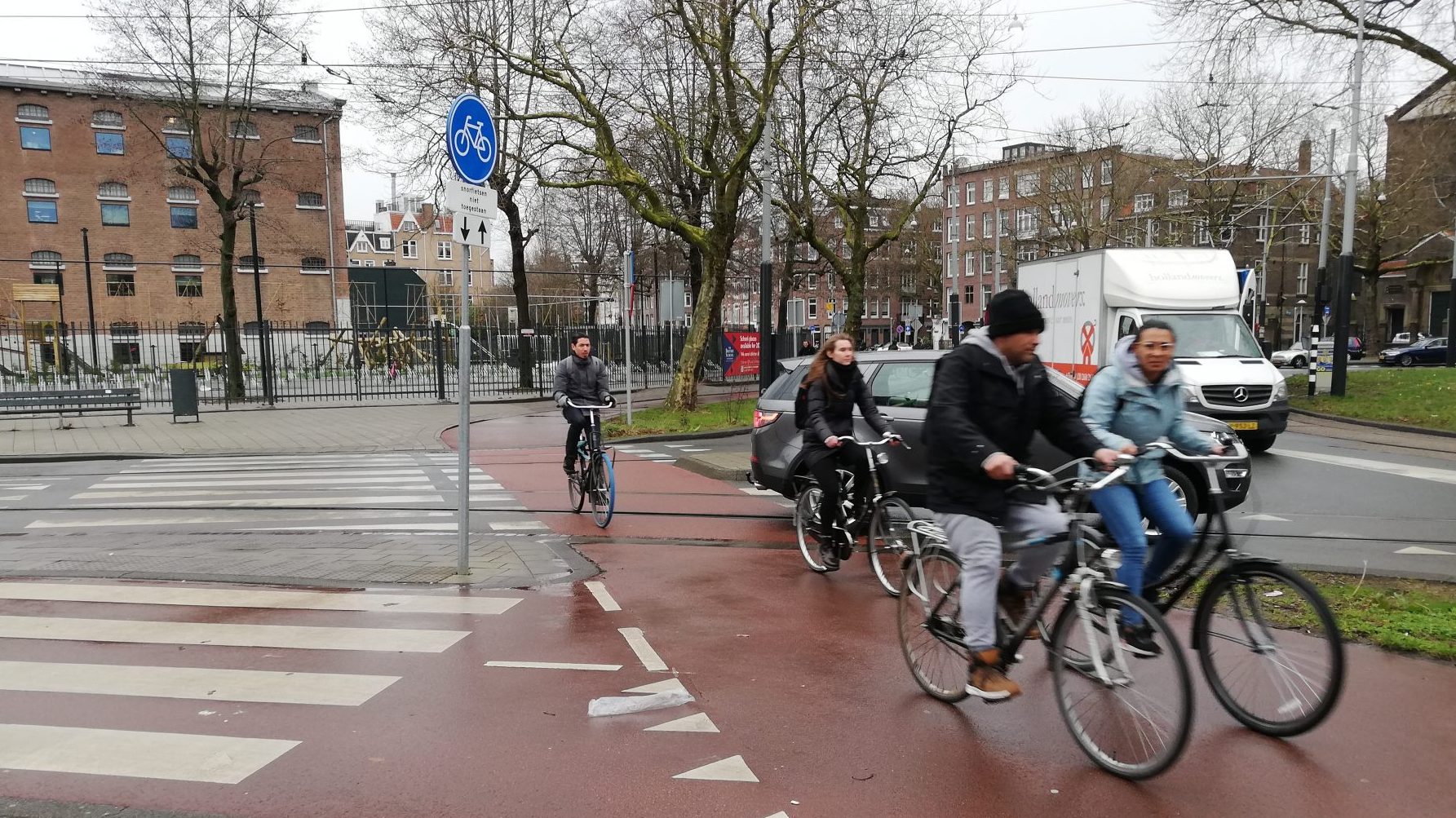 Velofahren in Amsterdam