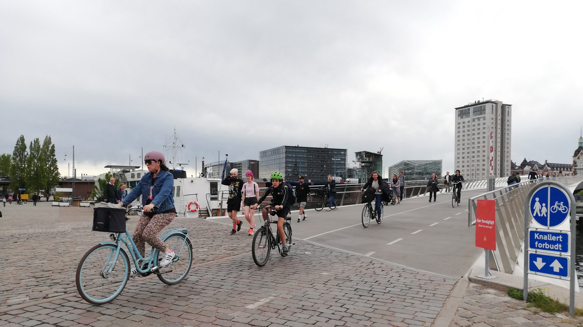 Veloweg in Kopenhagen