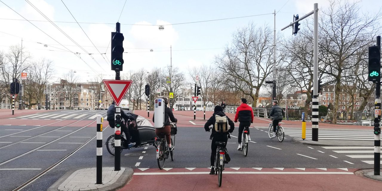 Velofahren in Amsterdam