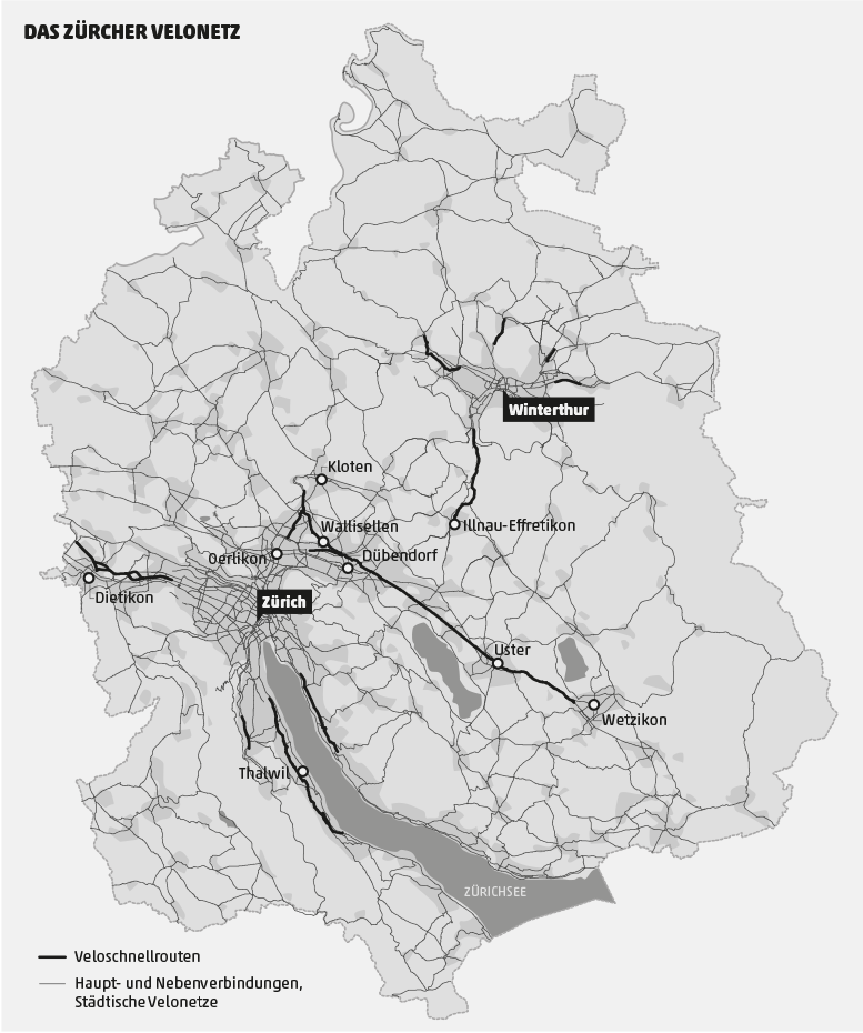 Veloschnellroute Limmattal