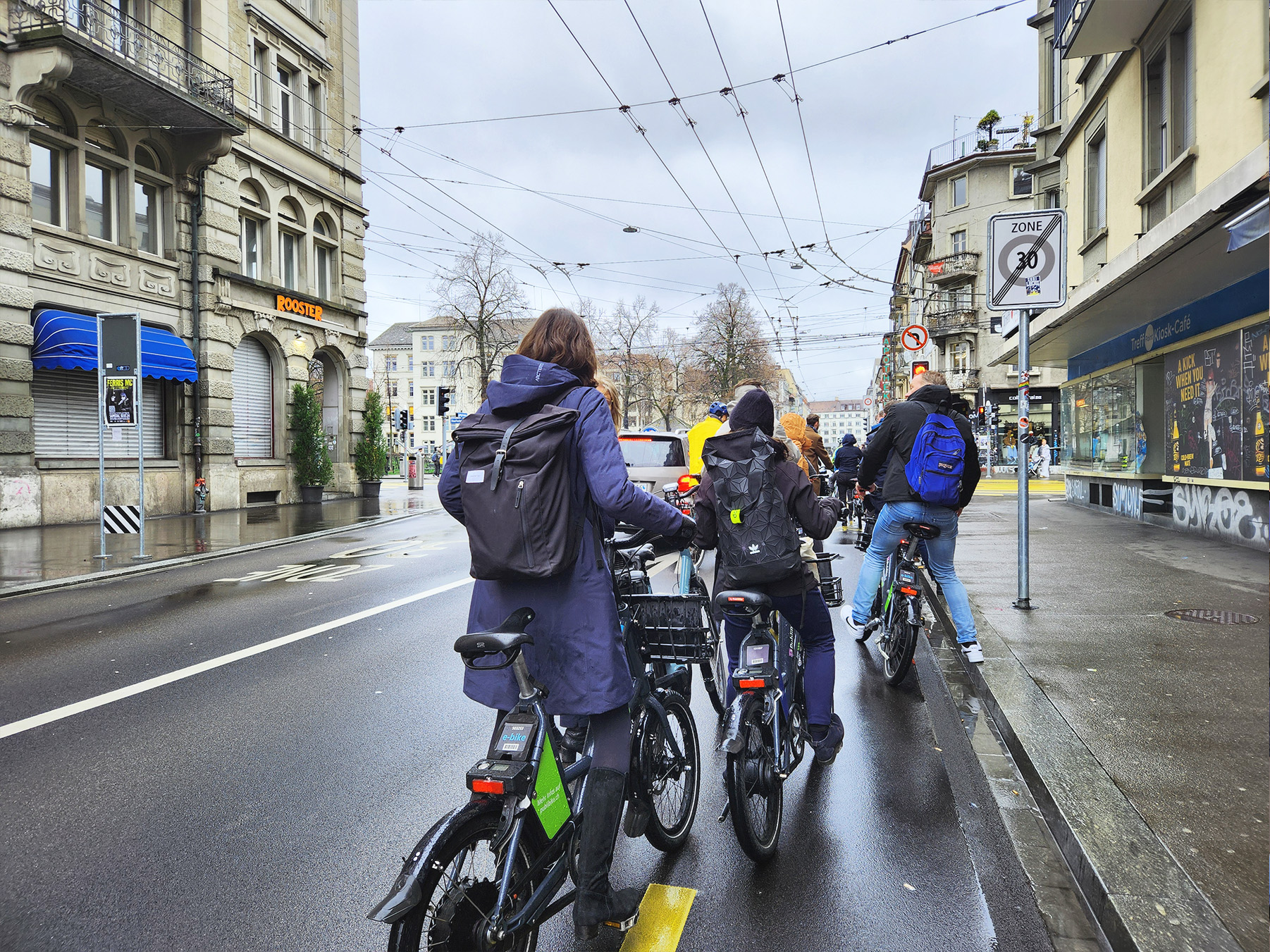 Die Dutch Cycling Embassy an der Langstrasse
