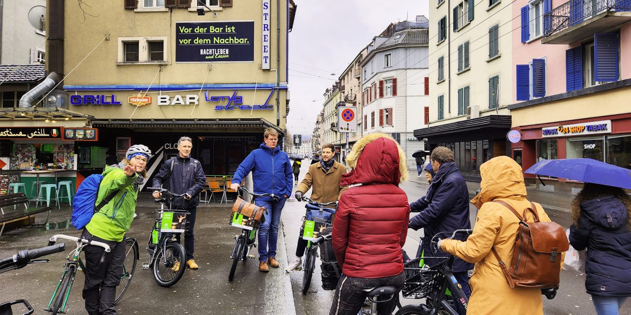 Wenn Holländer in Zürich Velo fahren