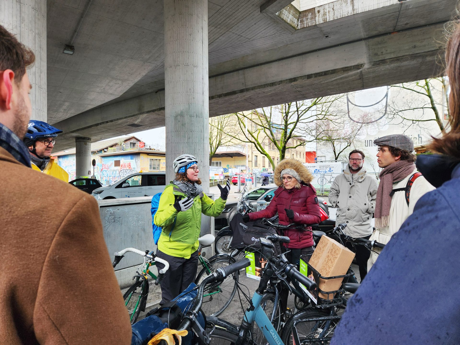 Die Dutch Cycling Embassy an der Langstrasse