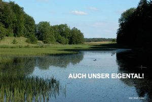 Mit dem Velo durch das Naturschutzgebiet Eigental.