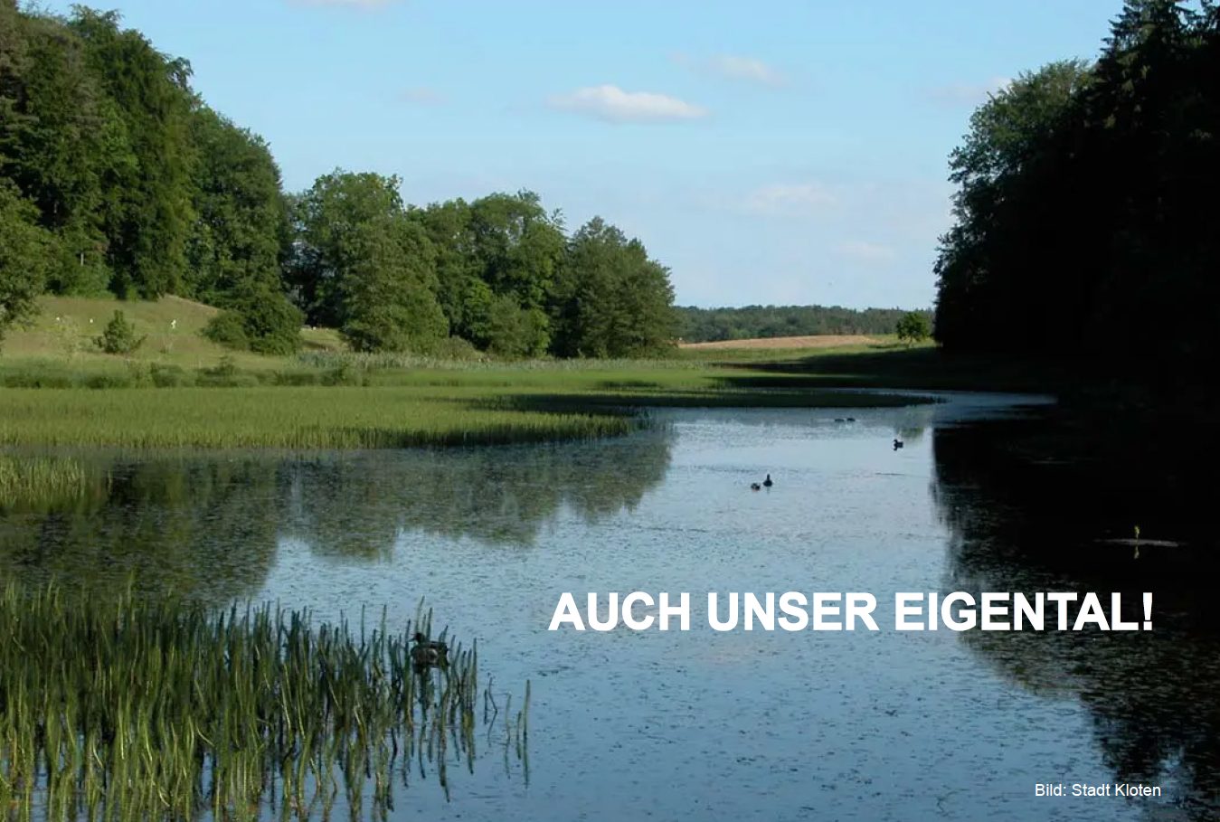 Mit dem Velo durch das Naturschutzgebiet Eigental.