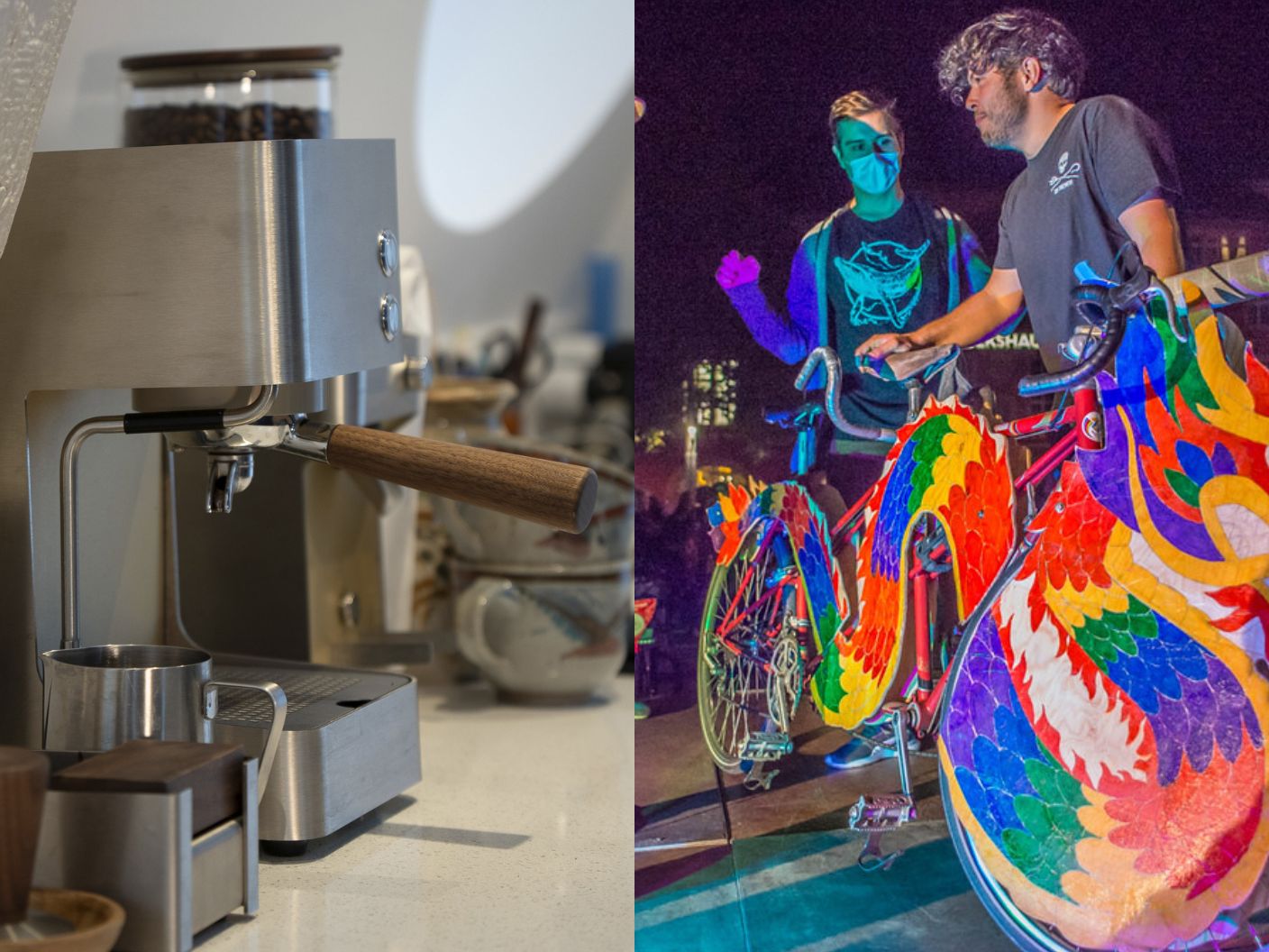 Veloschau mit ZURIGA Espressomaschine