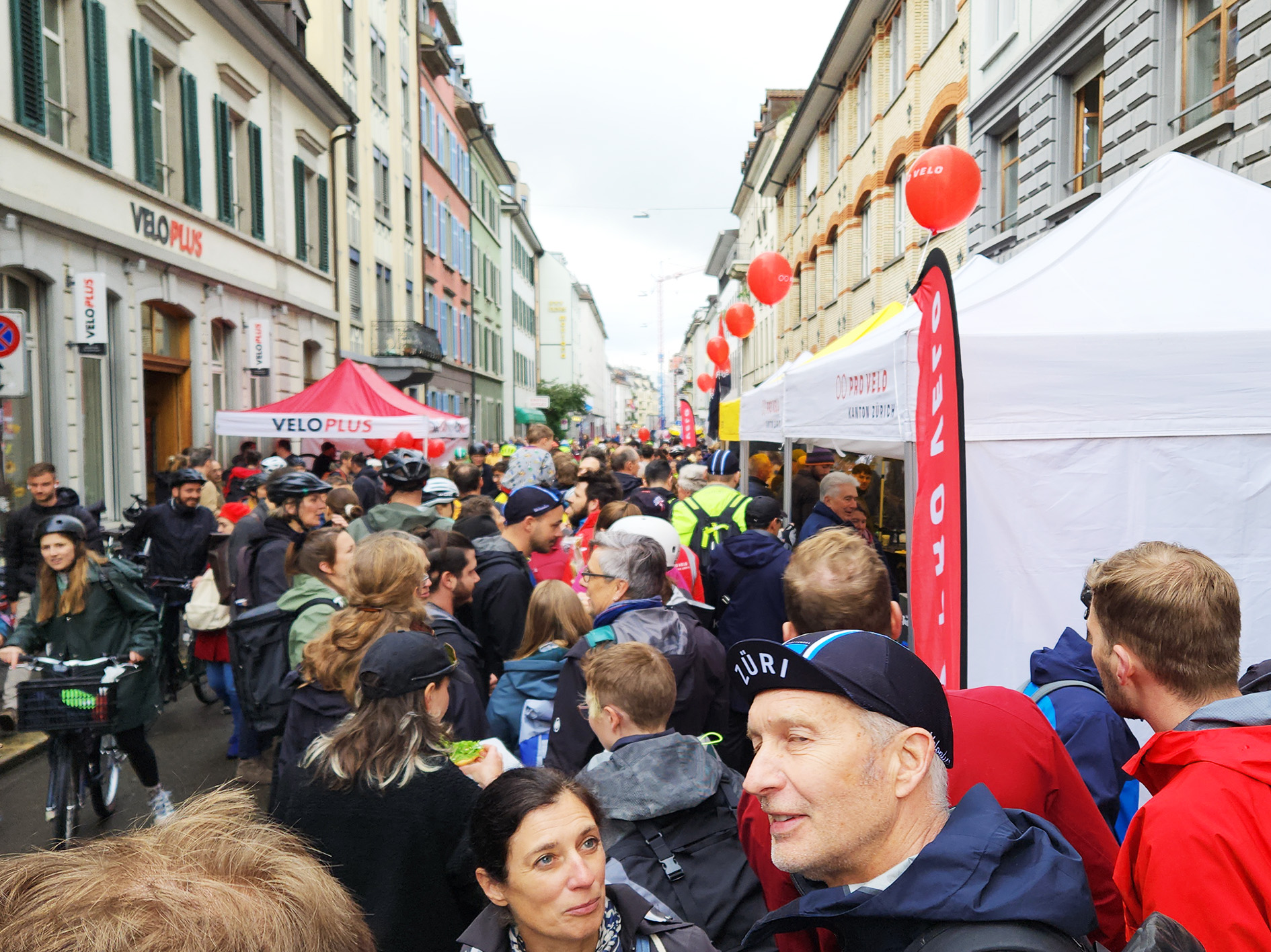 Velofest an der Tunneleröffnung 2025