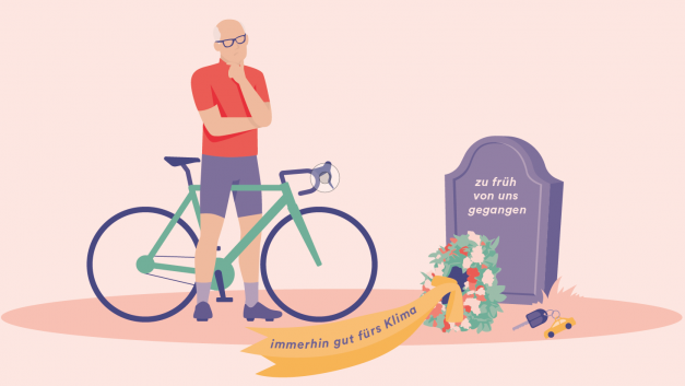 Fürs Klima aufs Velofahren verzichten! Wirklich? 