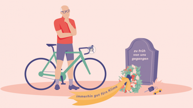 Fürs Klima aufs Velofahren verzichten! Wirklich? 