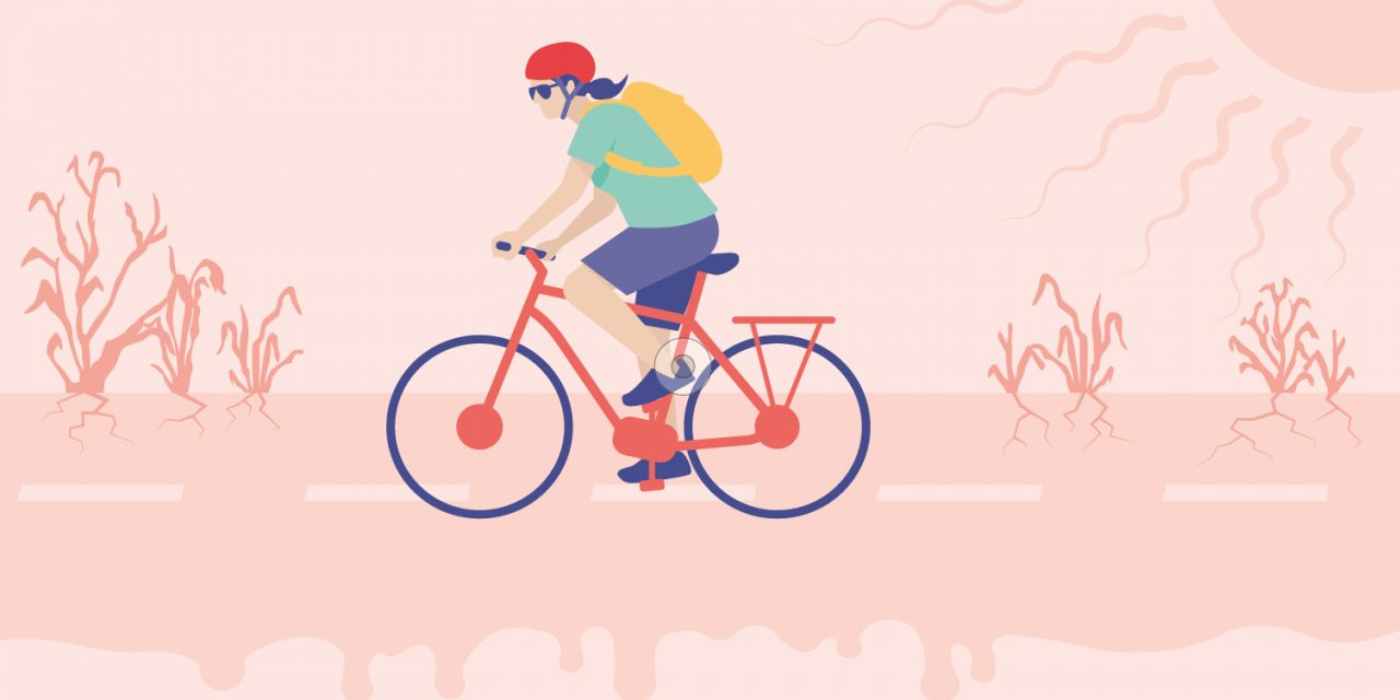 Macht die Hitze das Velo unattraktiv?