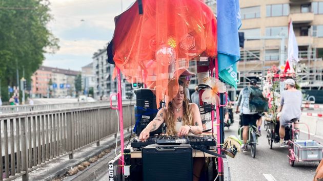 Wenn das Velo die Musik bewegt